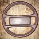 Porsche Cabriolet 1986 Steering Wheel Restored to New Leather P8809