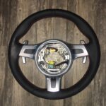 Porsche Cayenne 2014 Steering Wheel Restored to New Leather P4310
