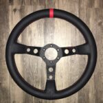Porsche MOMO Steering Wheel Restored to New Leather P1828