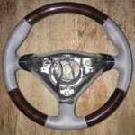 Porsche Steering Wheel Restored to New Leather and Wood P7205