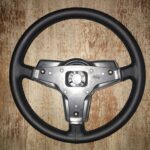 Porsche Targa 1978 Steering Wheel Restored to New Leather P9210