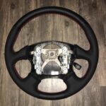 Subaru Imprezza 2000 Steering Wheel Restored to New Leather IMG 4592