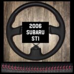 Subaru STI 2006 Steering Wheel Restored to New Leather P6287