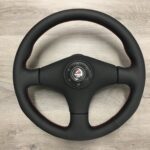 Toyota Celica 1994 Steering Wheel Restored to New Leather P8457
