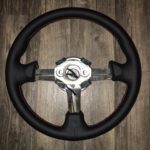 Toyota Supra 1997 Steering Wheel Restored to New Leather P6213