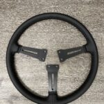 Triumph GT6T 1969 Steering Wheel Restored to New Leather P3273