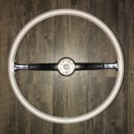 Volkswagon Bug Steering Wheel Restored to New Leather P5829