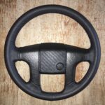 Volkswagon GTI 1991 Steering Wheel Restored to New Leather P9126