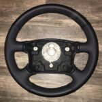 Volkswagon Steering Wheel Restored to New Leather P5976