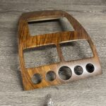 Aston Martin Rampede 2010 Center Console Bezel Restored to New Wood P0188