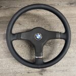 BMW 535is 1987 Steering Wheel Restored to New Leather P0581