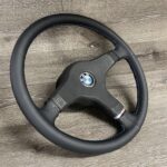 BMW 535is 1987 Steering Wheel Restored to New Leather P0582