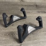 Cessna 185 1961 Airplane Yokes Restored to New Leather P0176