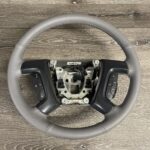 Chevy Avalanche 2004 Steering Wheel Restored to New Leather P0359