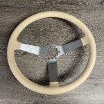 Chevy Corvette 1979 Steering Wheel Restored to New Leather P0615