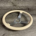 Chevy Corvette 1979 Steering Wheel Restored to New Leather P0616