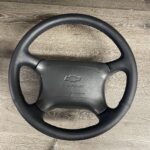 Chevy Silverado K1500 1995 Steering Wheel Restored to New Leather P0538