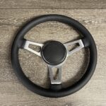 Dodge Charger Steering Wheel Restored to New Leather P0365