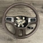 Dodge Ram 2500 2010 Steering Wheel Restored to New Leather P9585