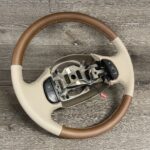 Ford Excursion 2000 Steering Wheel Restored to New Leather P9628