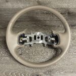 Ford Excursion 2001 Steering Wheel Restored to New Leather P9858