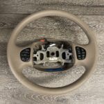 Ford Excursion 2002 Steering Wheel Restored to New Leather P0683