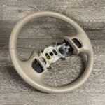 Ford Excursion 2003 Steering Wheel Restored to New Leather P9780