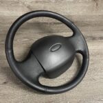 Ford F650 2007 Steering Wheel and Airbag Restored to New Leather P9997