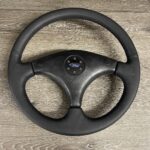 Ford Mustang 1985 Steering Wheel Restored to New Leather P0686