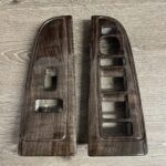 GMC Sierra 2006 Switch Bezels Restored to New Denali Wood P0137