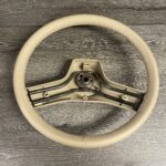 Jeep Grand Wagoneer 1989 Steering Wheel Restored to New Leather P0262