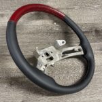 Jeep Wrangler 1997 Steering Wheel Restored to New Leather P0295