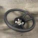 Jeep Wrangler 2010 Steering Wheel Restored to New Leather P0612
