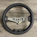 Jeep Wrangler 2013 Steering Wheel Restored to New Leather P0144