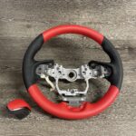 Lexus LC500 2021 Steering Wheel and Gearshift Knob Restored to New Leather P0196