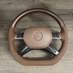 Mercedes GL550 2015 Steering Wheel Restored to New Leather P0228