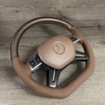 Mercedes GL550 2015 Steering Wheel Restored to New Leather P0229