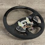 Newell P50 2027 Steering Wheel Restored to New Alcantara P0181