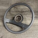 Oldsmobile Cutlass 1987 Steering Wheel Restored to New Leather P0238