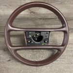 Porsche 1989 Steering Wheel Restored to New Leather P9851