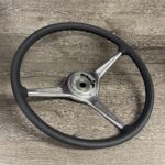 Porsche 356 C Coupe 1964 Steering Wheel Restored to New Leather P0411