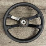 Porsche 911 1973 Steering Wheel Restored to New Leather P9760