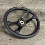 Porsche 911 1973 Steering Wheel Restored to New Leather P9761