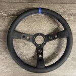 Porsche 911 1980 Steering Wheel Restored to New Leather P0249