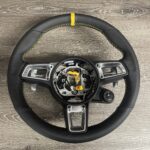 Porsche 911 2017 Steering Wheel Restored to New Leather P9590