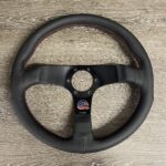 Porsche 930 1979 Steering Wheel Restored to New Leather P0455