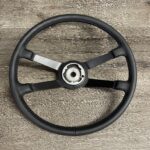 Porsche Targa 1971 Steering Wheel Restored to New Leather P0072