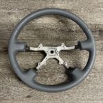 Toyota Land Cruiser 1996 Steering Wheel Restored to New Leather P0052