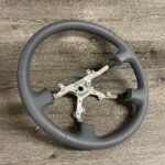 Toyota Land Cruiser 1996 Steering Wheel Restored to New Leather P0053