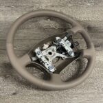 Toyota Land Cruiser 1996 Steering Wheel Restored to New Leather P9776
